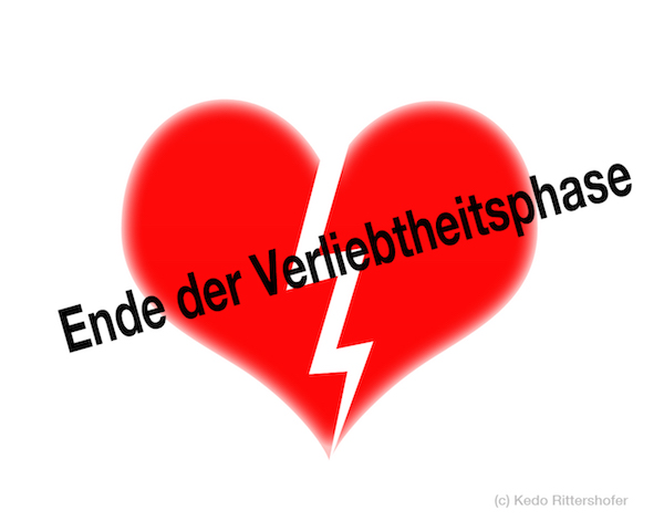 Die Liebe macht gar nichts (auch nicht blind), denn die Liebe ist kein Ding.