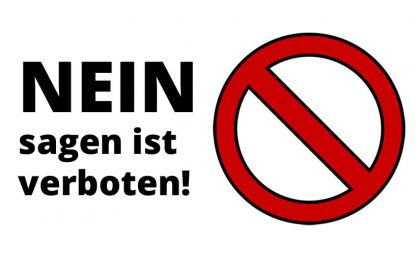 Vielen Menschen fällt es schwer nein zu sagen.