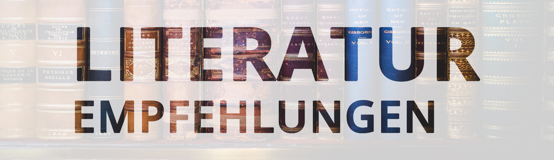 Buch Empfehlungen